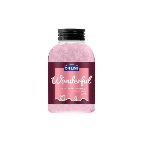 ON LINE Bath Salt Wonderful 600g