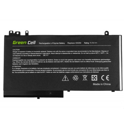 Green Cell Battery for Dell E5250 RYXXH 11.1V 2.9Ah