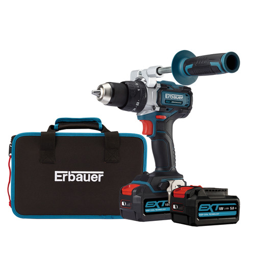 Erbauer Impact Driver 18 V 2 x 5 Ah