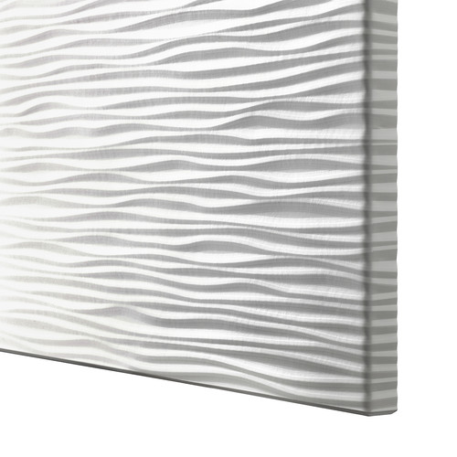 BESTÅ Shelf unit with door, white/Laxviken white, 60x22x38 cm