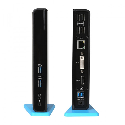 i-tec Dual Docking Station USB 3.0 HDMI DVI Full HD+