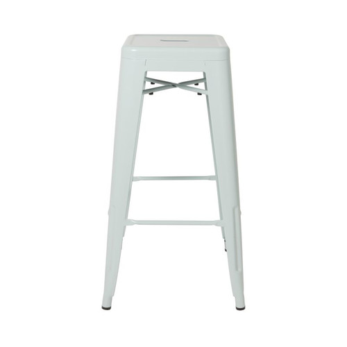 GoodHome Bar Stool Branza, green