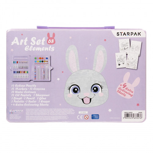 Creative Art Set 68pcs Rabbit