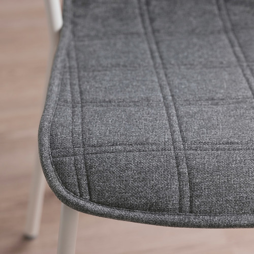 LÄKTARE Conference chair, medium grey/white