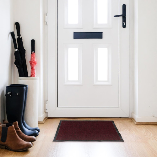 Door Mat 40x60 cm, dark red