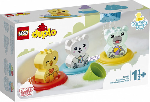 LEGO DUPLO Bath Time Fun: Floating Animal Train 18m+