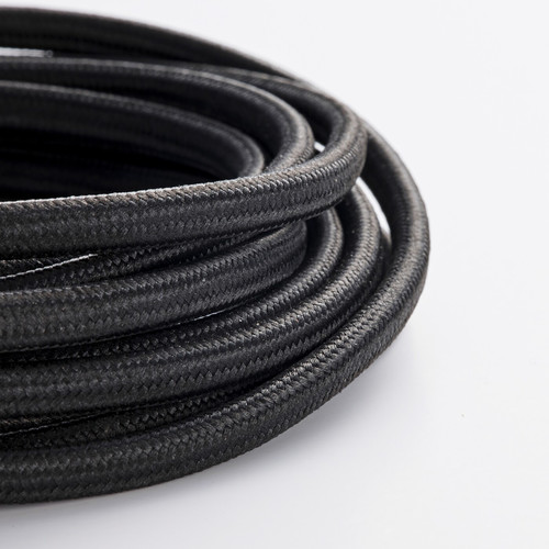 SYMFONISK Power supply cord, textile, black, 3.5 m