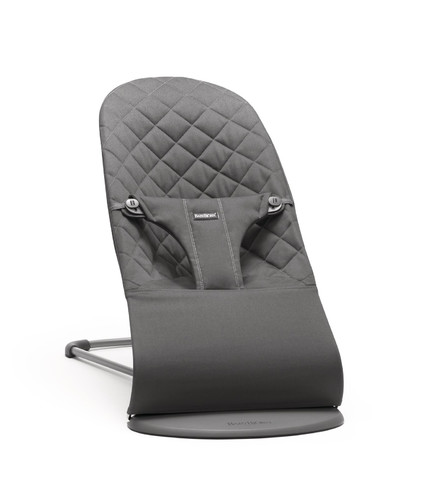 BABYBJÖRN Bouncer Bliss Woven - Anthracite + Toy