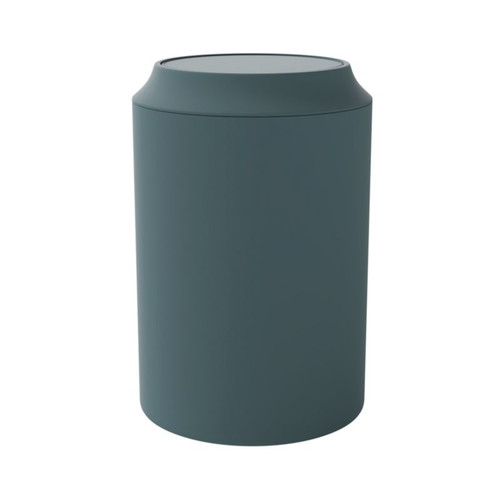 GoodHome Bathroom Waste Bin Kina 5 l, green