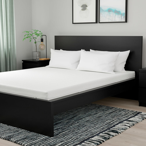 ÅBYGDA Foam mattress, medium firm/white, 140x200 cm