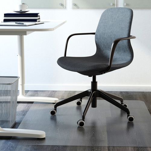 LÅNGFJÄLL Office chair with armrests