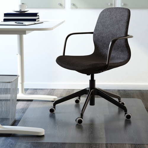 LÅNGFJÄLL Office chair with armrests