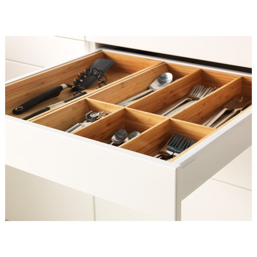 MAXIMERA Drawer, low, white, 60x60 cm