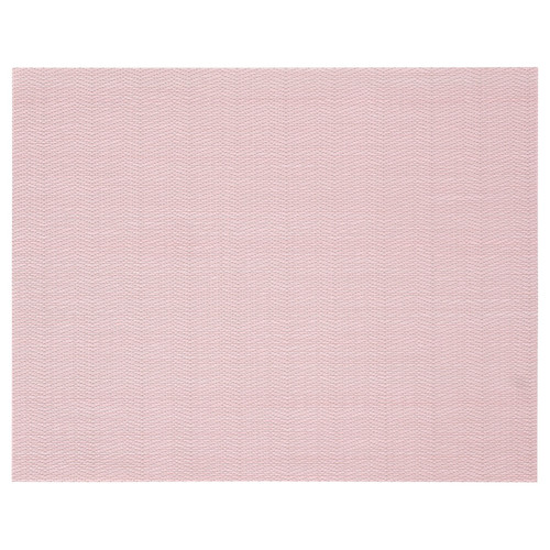 FLYGFISK Place mat, light pink, 38x30 cm