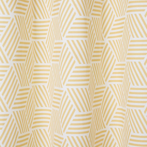 Curtain GoodHome Luena 140x260cm, mustard yellow