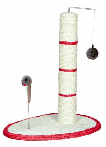 Trixie Scratching Post for Cats with Ball & Mouse 50cm