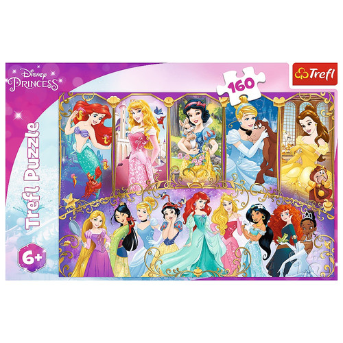 Trefl Children's Puzzle Disney Princess Portraits 160pcs 6+