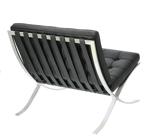 Chair BA1, leather, black