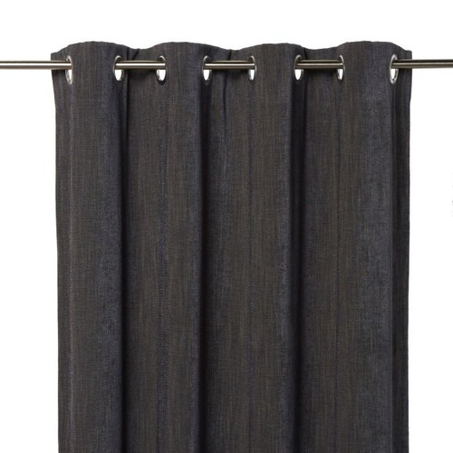 Blockout Curtain GoodHome Pahea 135x260cm, dark grey