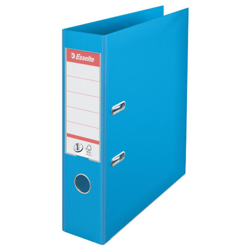 Esselte Lever Arch File Vivida No. 1 A4 75mm, light blue