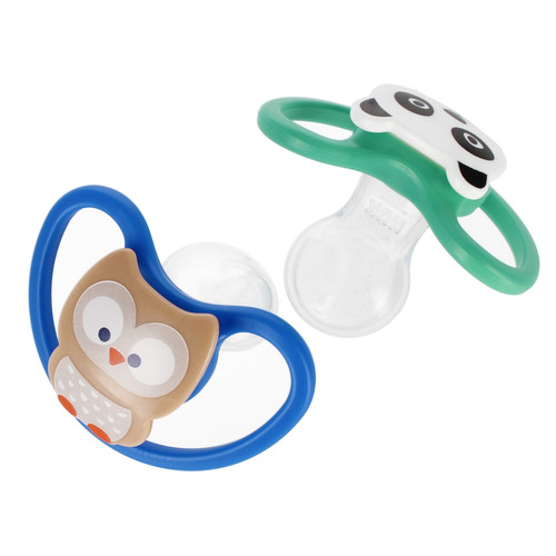 NUK Space Soother Pacifier 6-18m 2pcs, dark blue/green