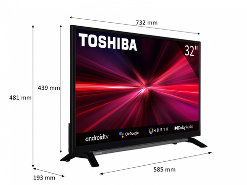Toshiba 32" Full HD TV LED 332LA2B63DG