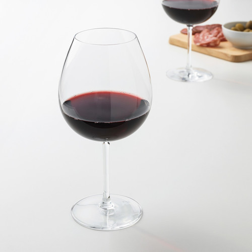 STORSINT Red wine glass, glass, 67 cl, 6 pack
