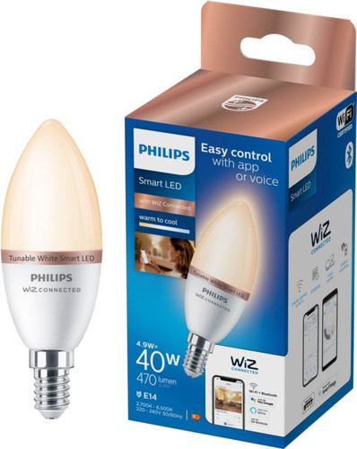 Philips LED Bulb Smart Philips SMD C37 E14 2700/6500 K