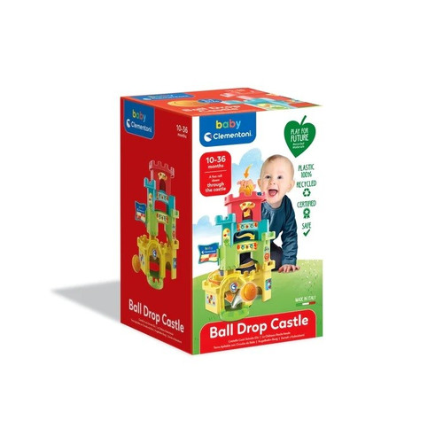 Clementoni Baby Boll Drop Castle 10m+