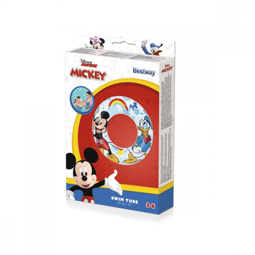 Bestway Inflatable Swim Ring Mickey & Friends 56cm 3+