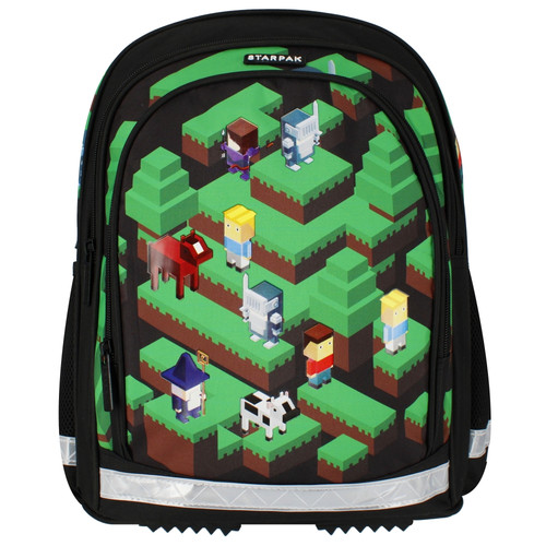 School Backpack Pixel Game