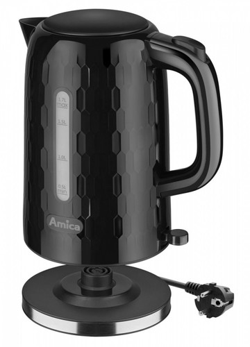 Amica Kettle 1.7l 2200W KM3010, black