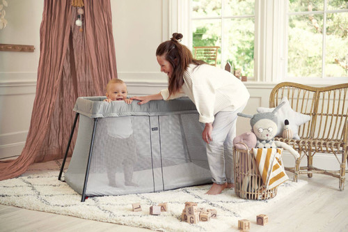 BABYBJÖRN Travel Crib Light, Silver