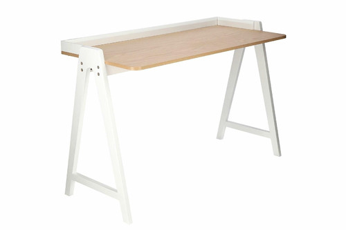 Desk Malmo, natural, white