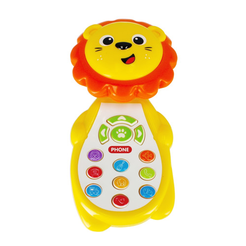 Bam Bam Musical Toy Phone Animal Lion 18m+