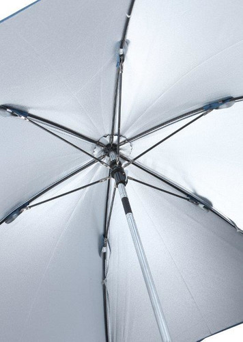 Titanium Baby Stroller Universal Parasol Umbrella UV 50+, off-white