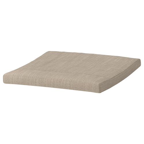 POÄNG Footstool cushion, Hillared beige