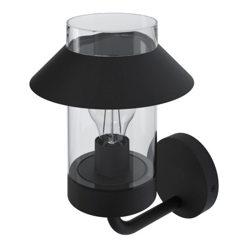 GoodHome Outdoor Wall Lamp Caprera E27 IP44, black