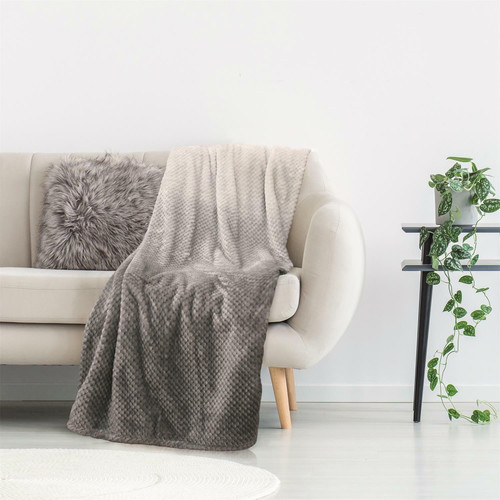 Blanket Honey 150x200cm, grey