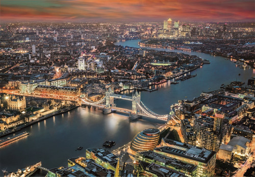 Clementoni Jigsaw Puzzle High Quality London Aerial View 2000pcs 14+