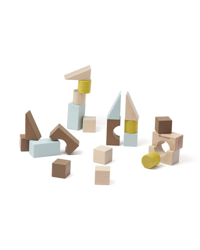 Kid's Concept Building Blocks, wood, 3+