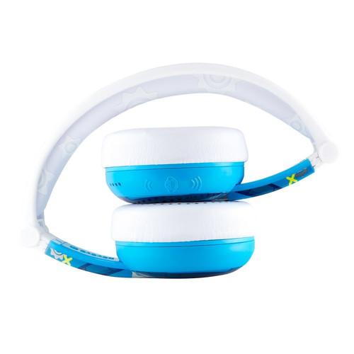 BuddyPhones Headphones Bluetooth Wave Robot, blue