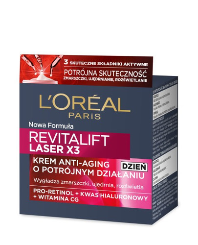 L'Oreal Revitalift Laser x3 Anti-Age Day Cream Deep Regeneration 50ml