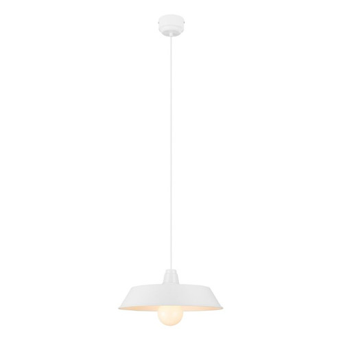 GoodHome Pendant Lamp Gammuse E27, white