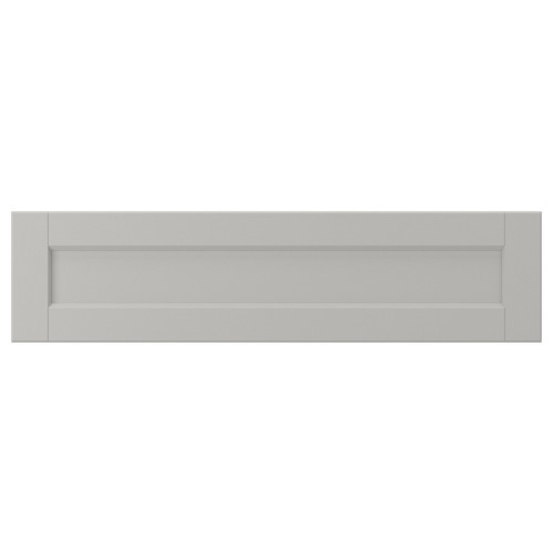 LERHYTTAN Drawer front, light grey, 80x20 cm