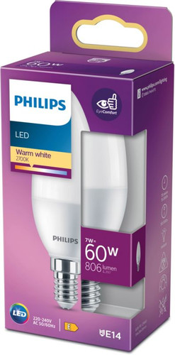 Philips LED Bulb P38 E14 806 lm 2700 K