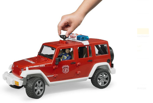 Bruder Jeep Wrangler Fire Department 4+