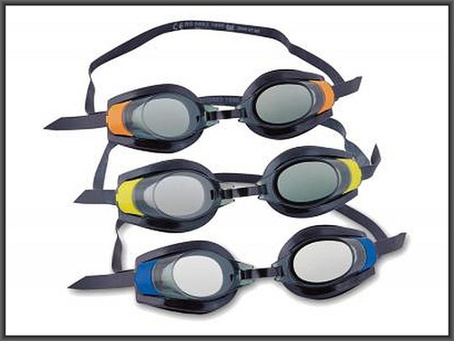 Bestway Pro Racer Kids' Swimming Goggles, 1pc, assorted colours, 7+