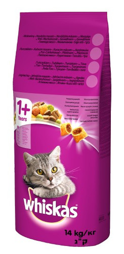 Whiskas Cat Food Adult Tuna & Vegetables 14kg