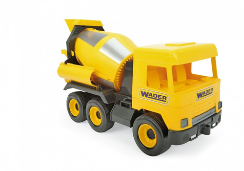 Wader Middle Truck Concrete Mixer Yellow 38cm 3+